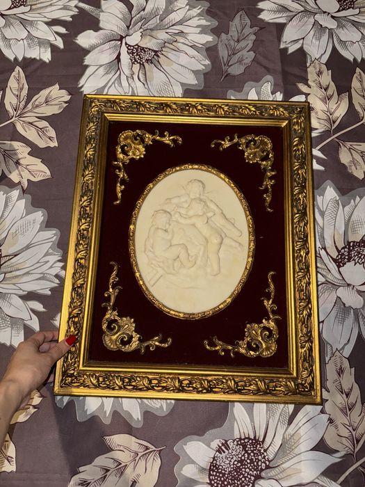 Tablou Biggs and Sons London alabastru cu catifea Stil Baroque