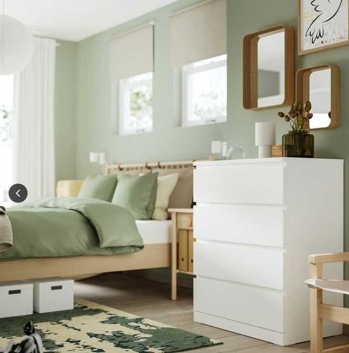 Comoda IKEA Malm 4 sertare si 6 sertare