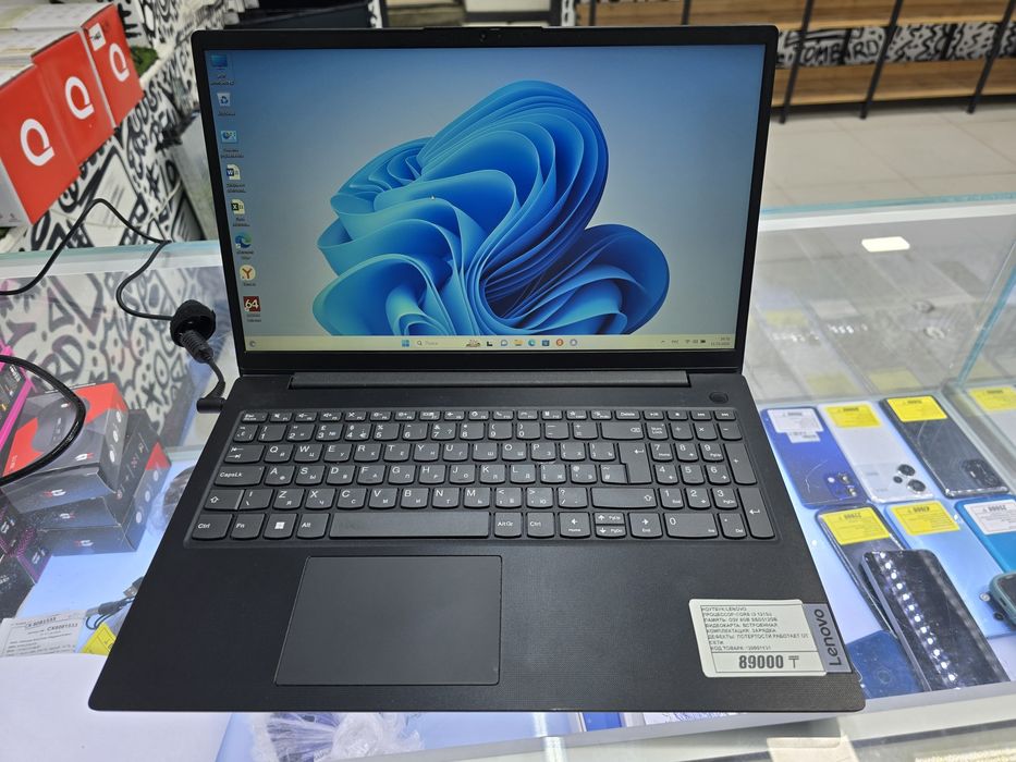 Ноутбук Lenovo core i3 1215u озу 8gb ssd512gb рассрочка Реал Магазин