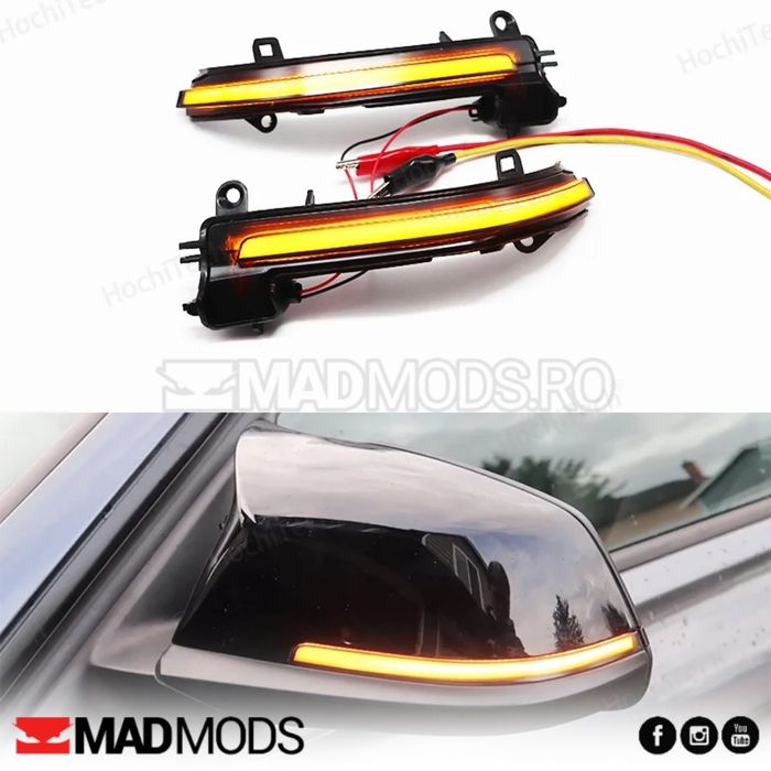 Set semnalizari oglinda LED dinamice BMW F20 F22 F30 F32 F34 F36 E84