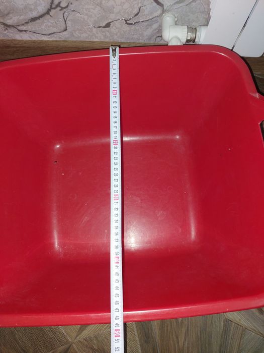 Таз очень большой. Совпластитал