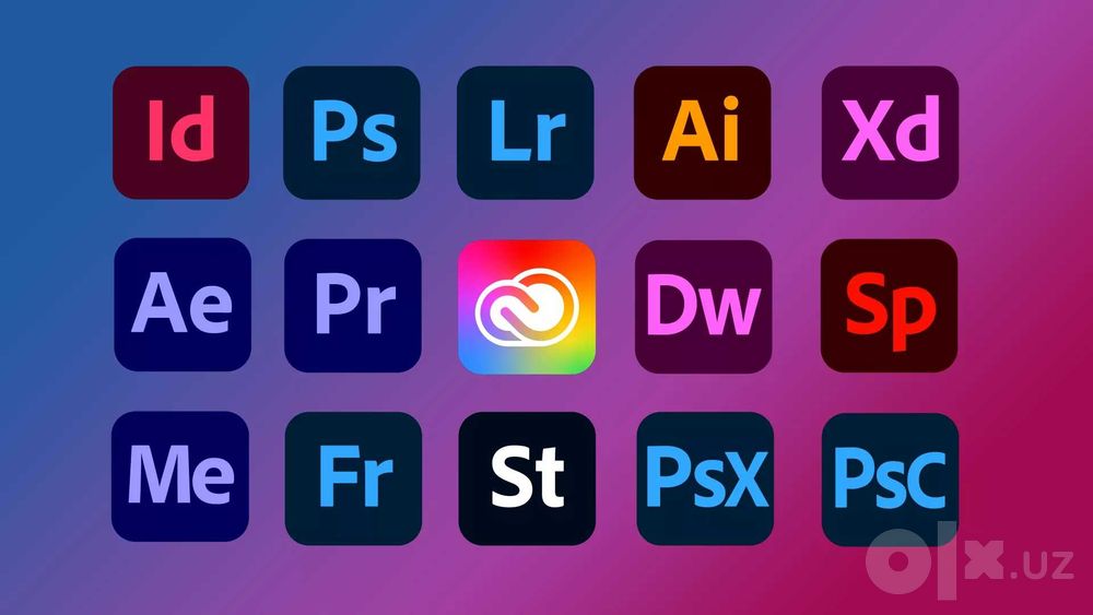 Установка Adobe Photoshop Illustrator PremierePro AfterEffects и др.