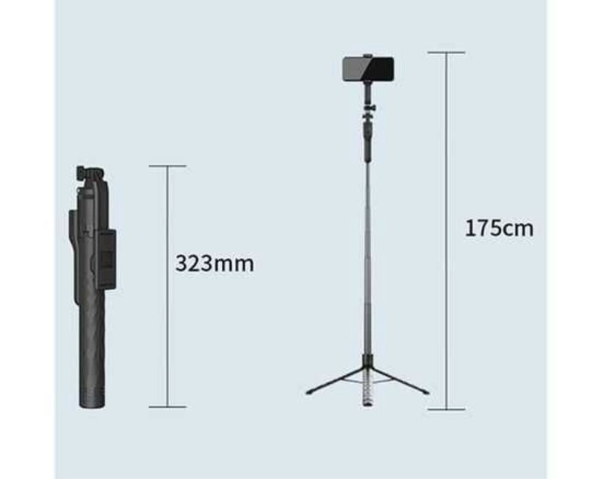 Штатив-трипод/монопод JMARY КТ-239 напольный / настольный, 35 - 170 см