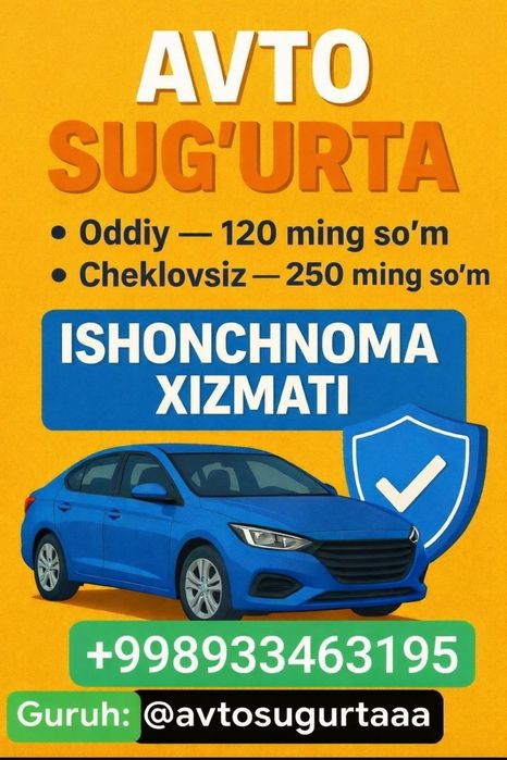 Avtosug'urta onlayn
