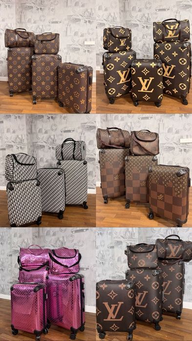 Чемодан 5 в 1      три чемодана две сумки