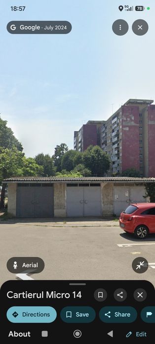 Garaj de închiriat