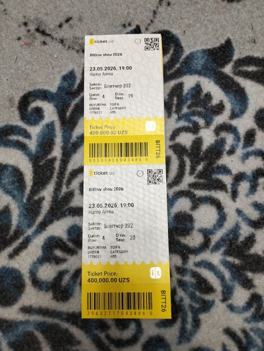 23 may kuni Humo Arenada gala kansert