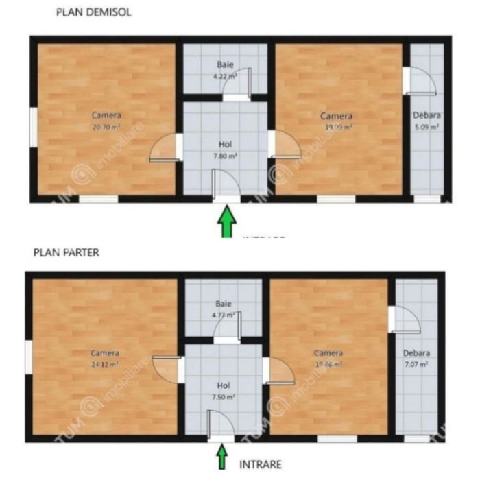 Casa singur in curte + 133mp teren zona Lupeni-Moara de Scoarta