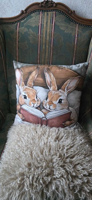 Прекрасна декоративна калъфка за възглавница, 45см/ 45см