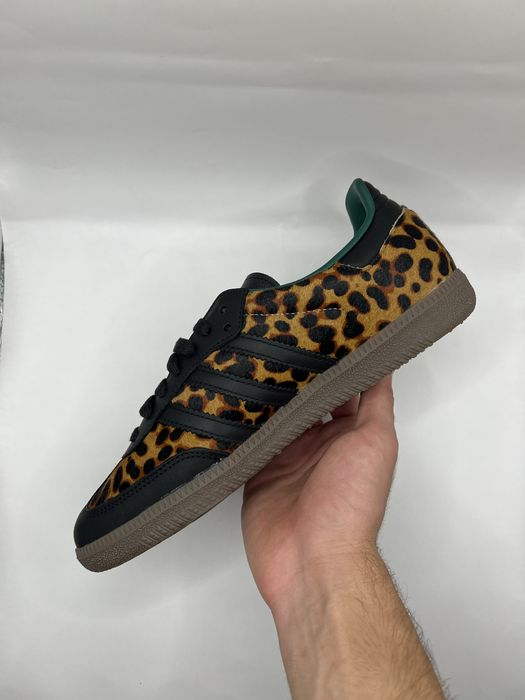 Adidas Samba OG “Black Green Leopard”