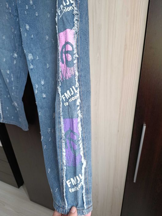 Дамски дънки потури