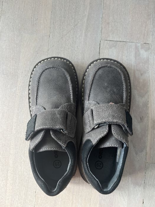 Осенние ботинки замшевые.