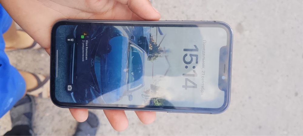 Iphone 11 в черном цвете на обмен
