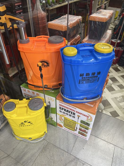 Опрыскивател механический, аккумуляторный, дори сепадиган аппарат