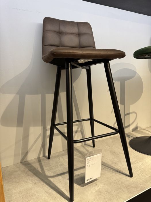 Кафяв кожен стол Аико Айко