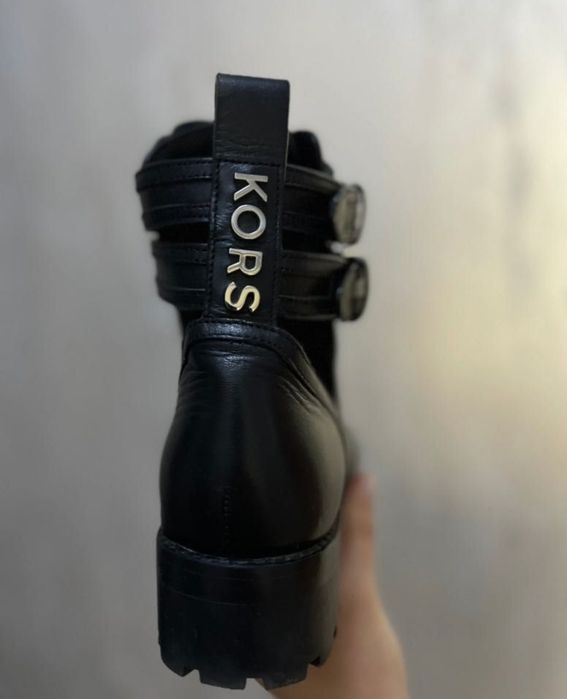 Дамски боти от естествена кожа Michael kors