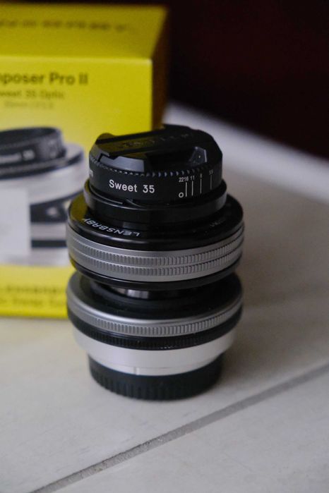 Obiectiv Composer Pro II kit Sweet 35 pentru Fuji X