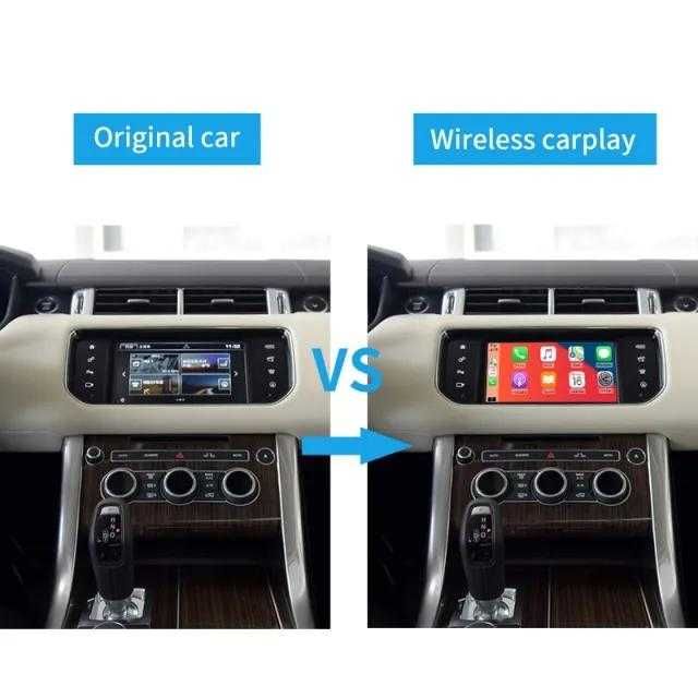 Безжичен Apple CarPlay & Android Auto за Land Rover / Jaguar (2012–18)