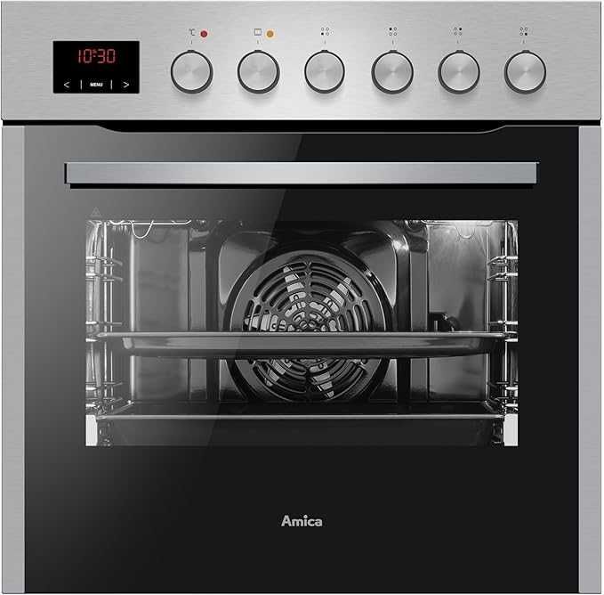 Комплект фурна с котлони, сет за вграждане Amica газ/ток