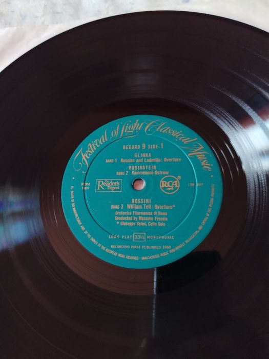 Lot 5Viniluri muzică clasică orchestra operă Viena,Roma,Londra.an 1960