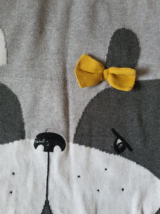 Рокля-пуловер Tu с чорапогащник 134 см.