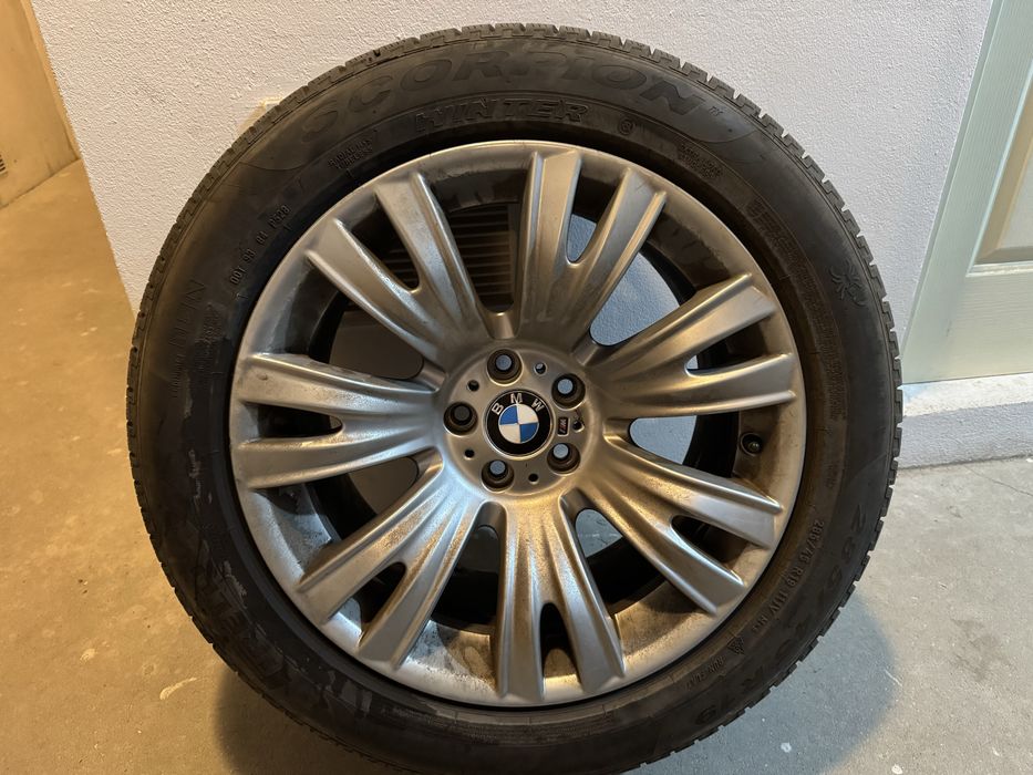 Roti complete iarna BMW X5 X6 M style 223 in 2 latimi 19 inch