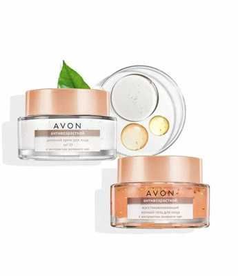 Набор avon «антивозрастной» - дневной и ночной крем для кожи  от AVON