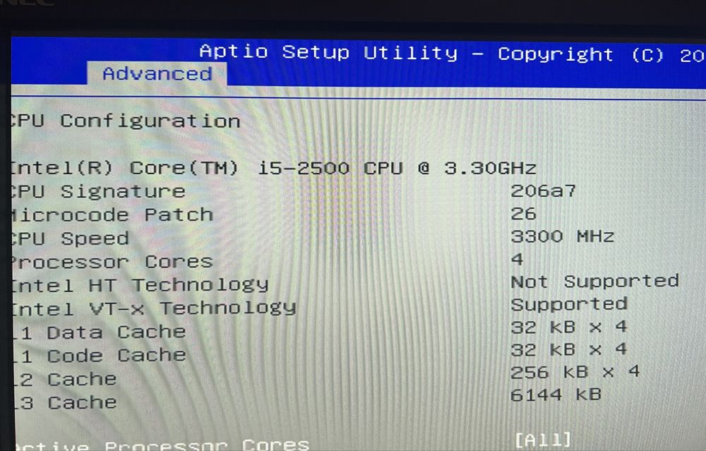 Процессор i5-2500