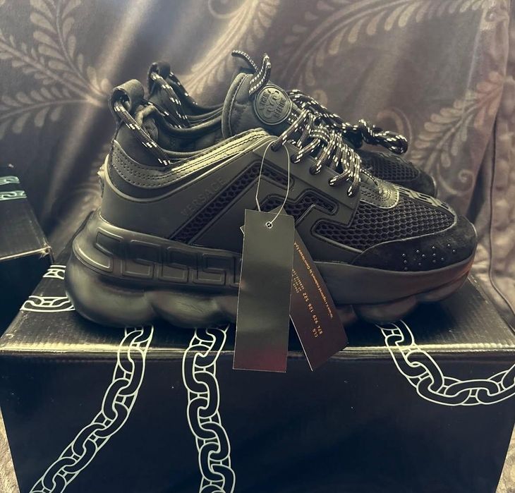 Versace Chain Reaction Triple Black