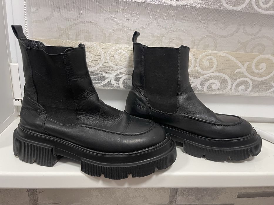 Челси/ботинки демисезонные кожаные