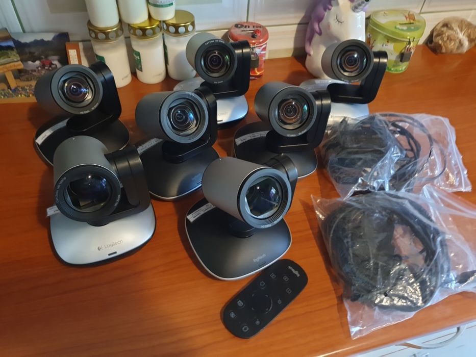 7 camere Logitech PTZ Pro 2 Full HD 1080p