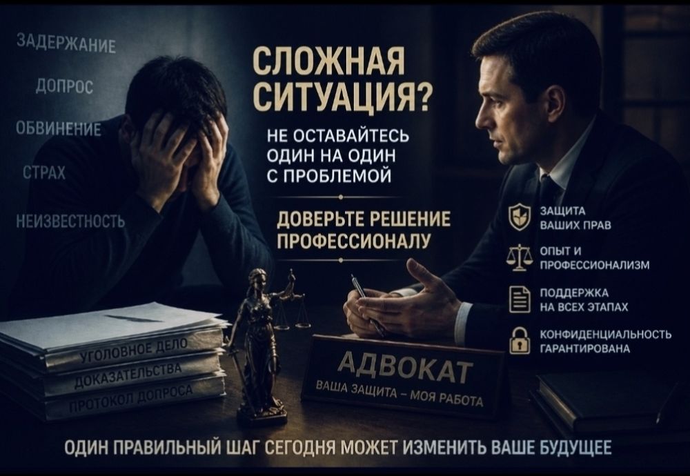 Адвокат срочно 24/7