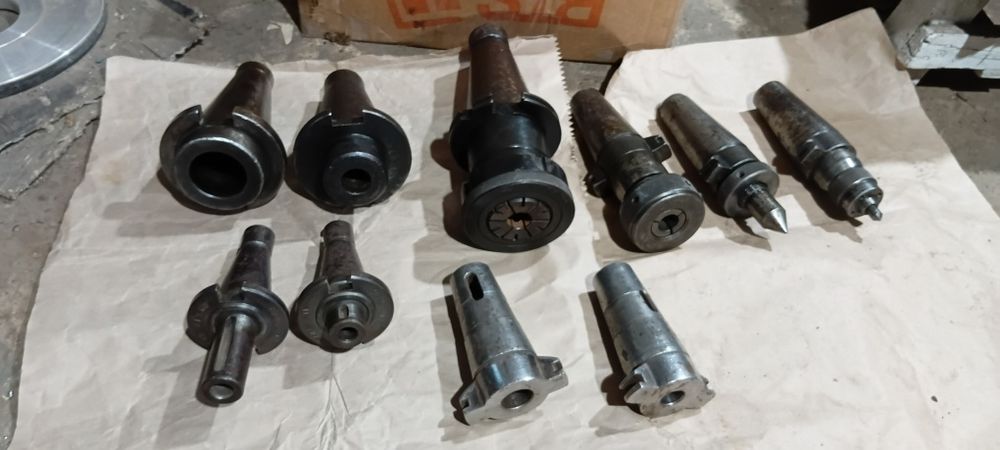 Фрезы, Цанговый патрон, переходники, втулки