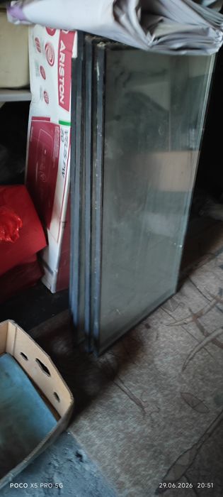 Стеклопакеты разных размеров. На лоджию