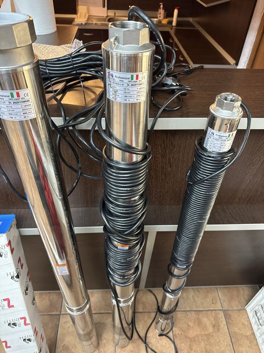 Pompă Submersibilă Zinith Italy 4STM620, 2.9 KW, 270 L/Min, Înălțime Refulare 250 M, Bobinaj Cupru, Cablu Alimentare 20 M
