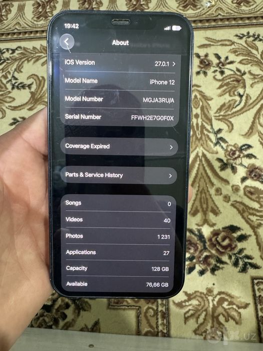iPhone 12 o’zi ochilmagan
