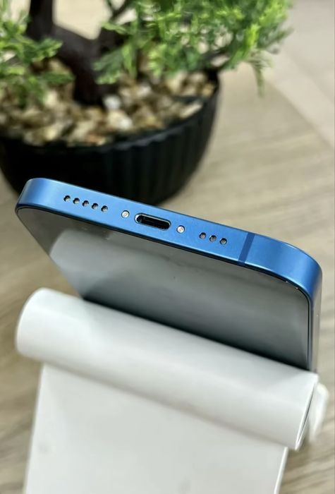 iPhone 13 көк, 128GB, толық жұмыс істейді