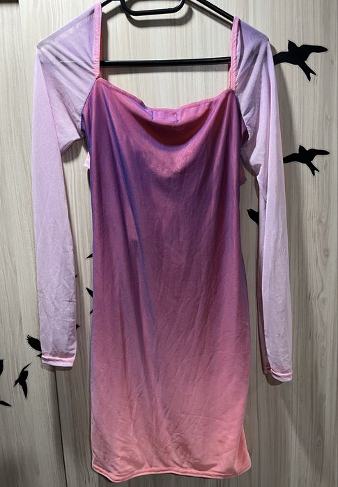 Мини рокля с мрежа ASOS