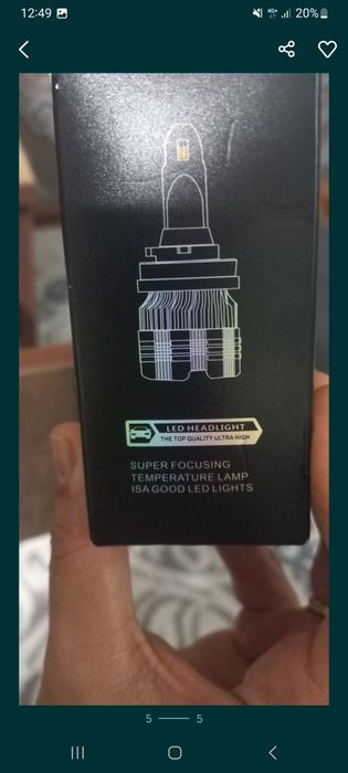 Новый лёд ми лампочка  для автомобиля