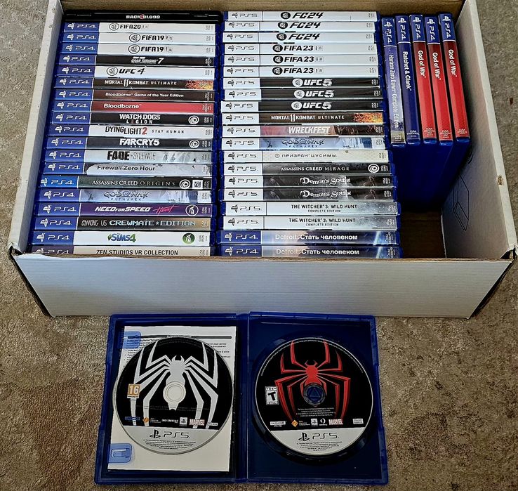Диски на Ps4, Ps5 с лицензия! Fc26