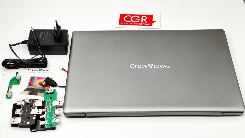 CrowView Note 14” Portable Monitor with Keypad, All-in-One Solution ...