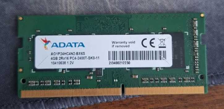 Продам озу для ноутбука DDR4 4GB