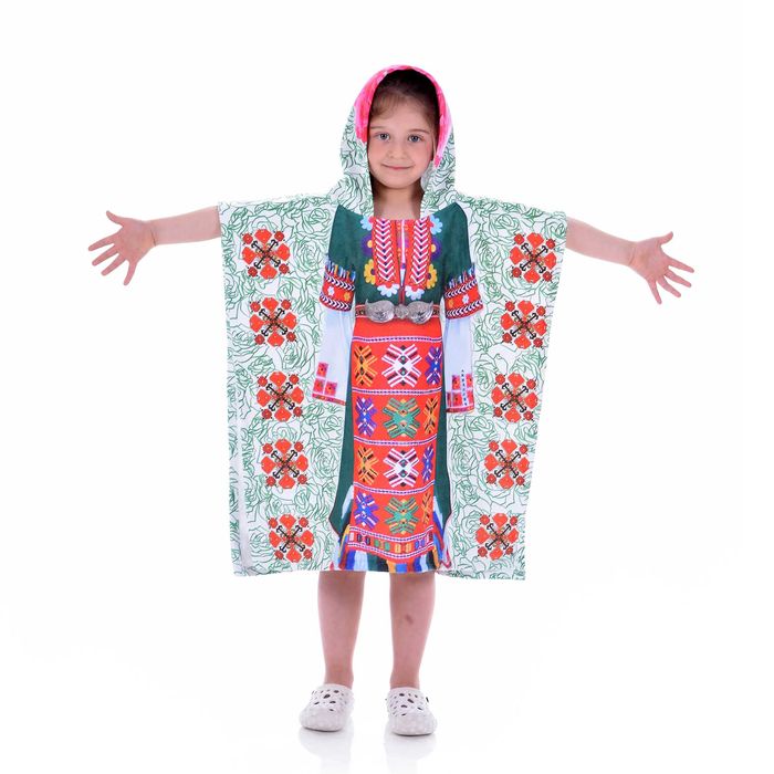 Детски хавлии за плаж и баня със забавни щампи 5 варианта