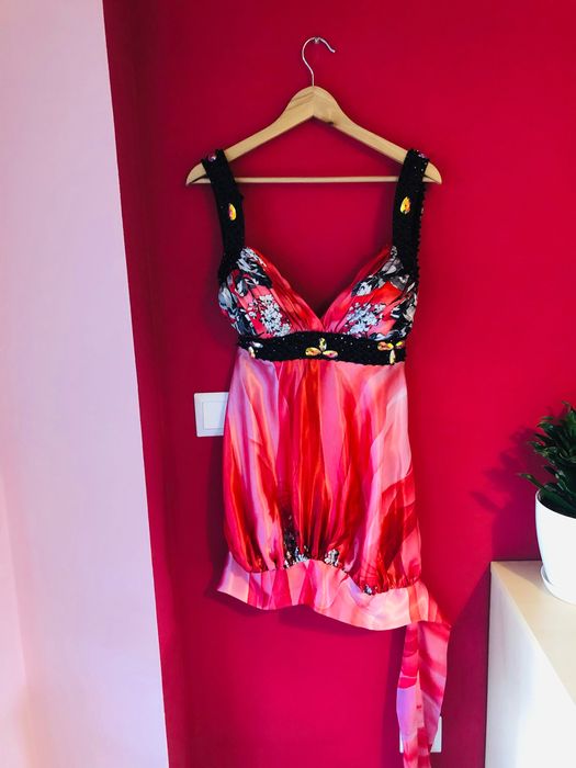 Страхотна официална туника/рокля с камъни