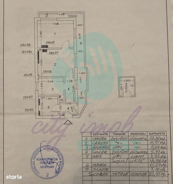 2 camere Calea Moșilor – Foișor | Balcon 10 mp — fotografia 3