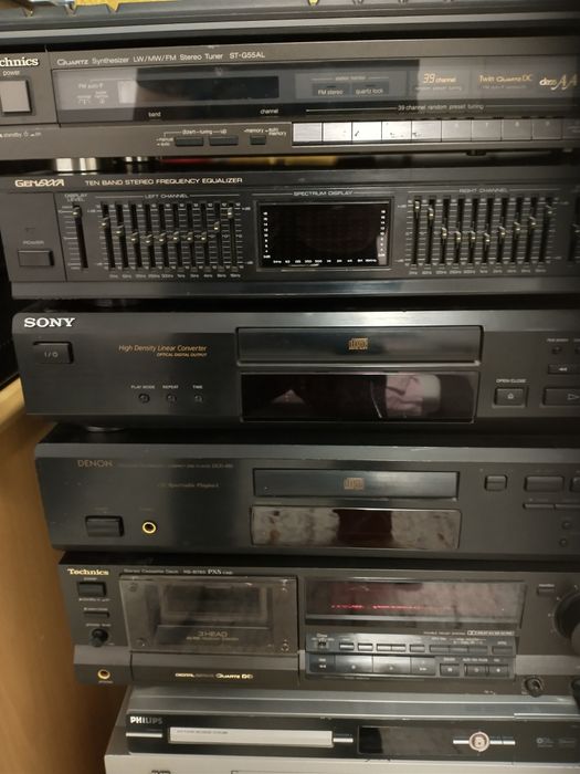 Casetofon dublu Sony cdp ce 220