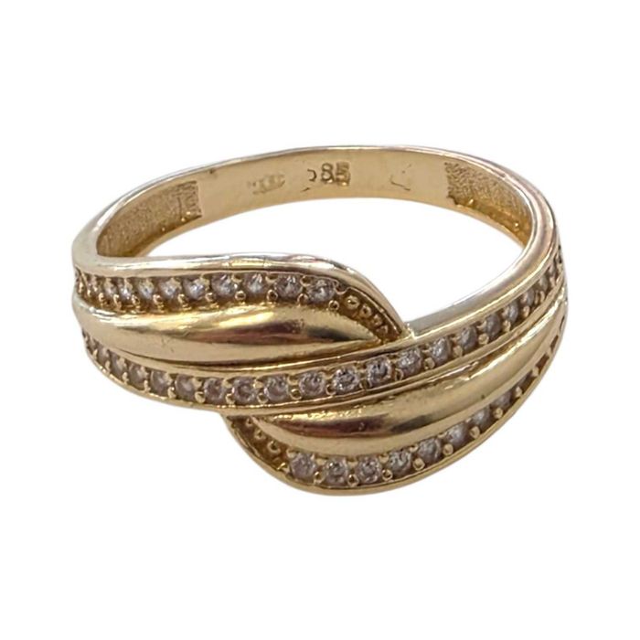 (AG35) Inel aur 14K  2.38gr   B35922  - Garantie 2 ani