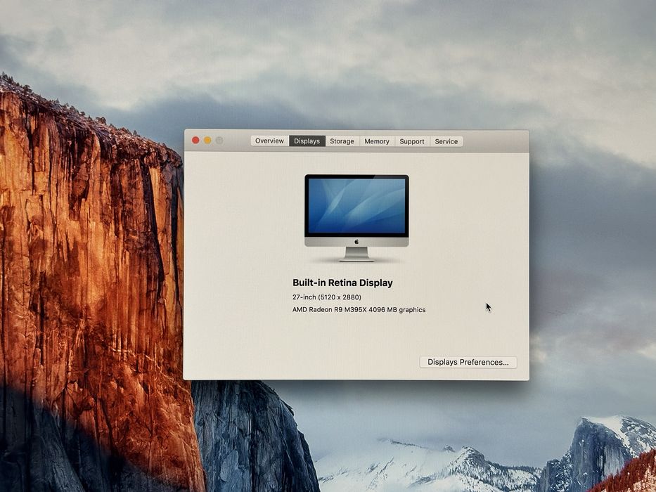 iMac 27” 5K core i7