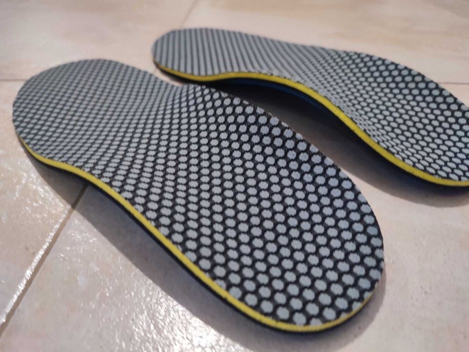 Мъжки ортопедични стелки за обувки, със свод, 43, НОВИ!