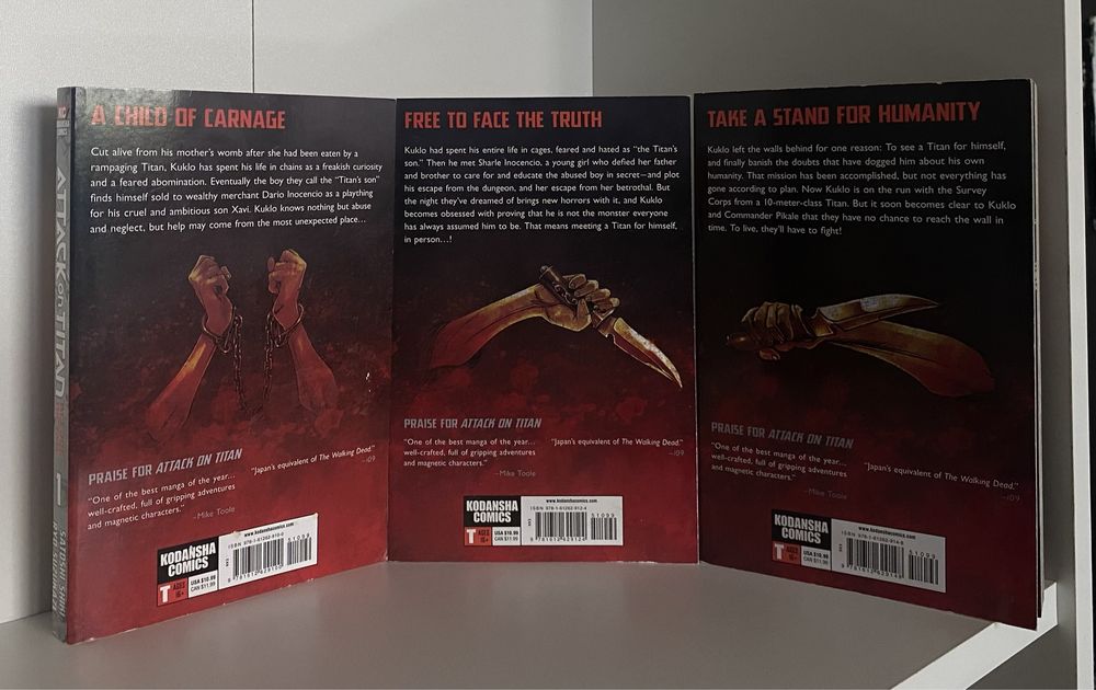 Attack on titan + before